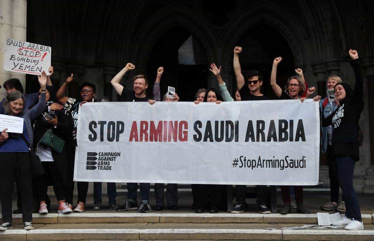 Britain acted unlawfully on Saudi arms exports, court rules