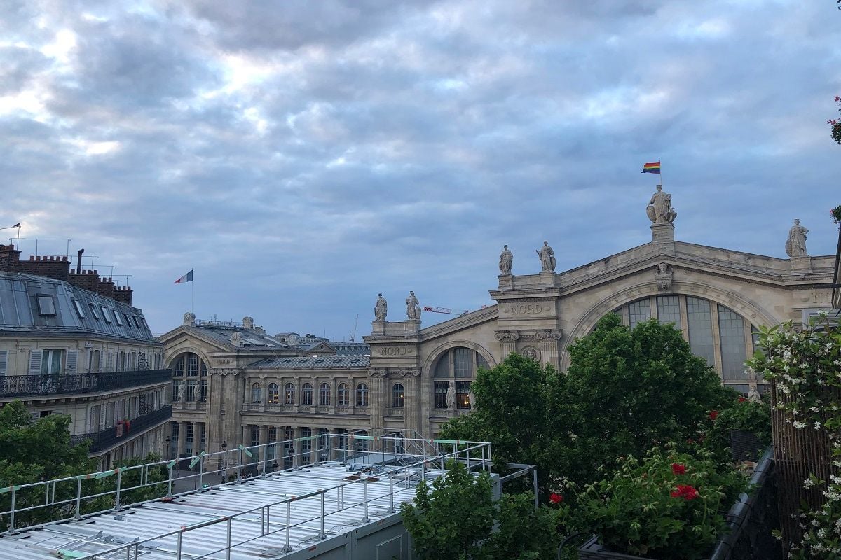 View from the bedroom balcony