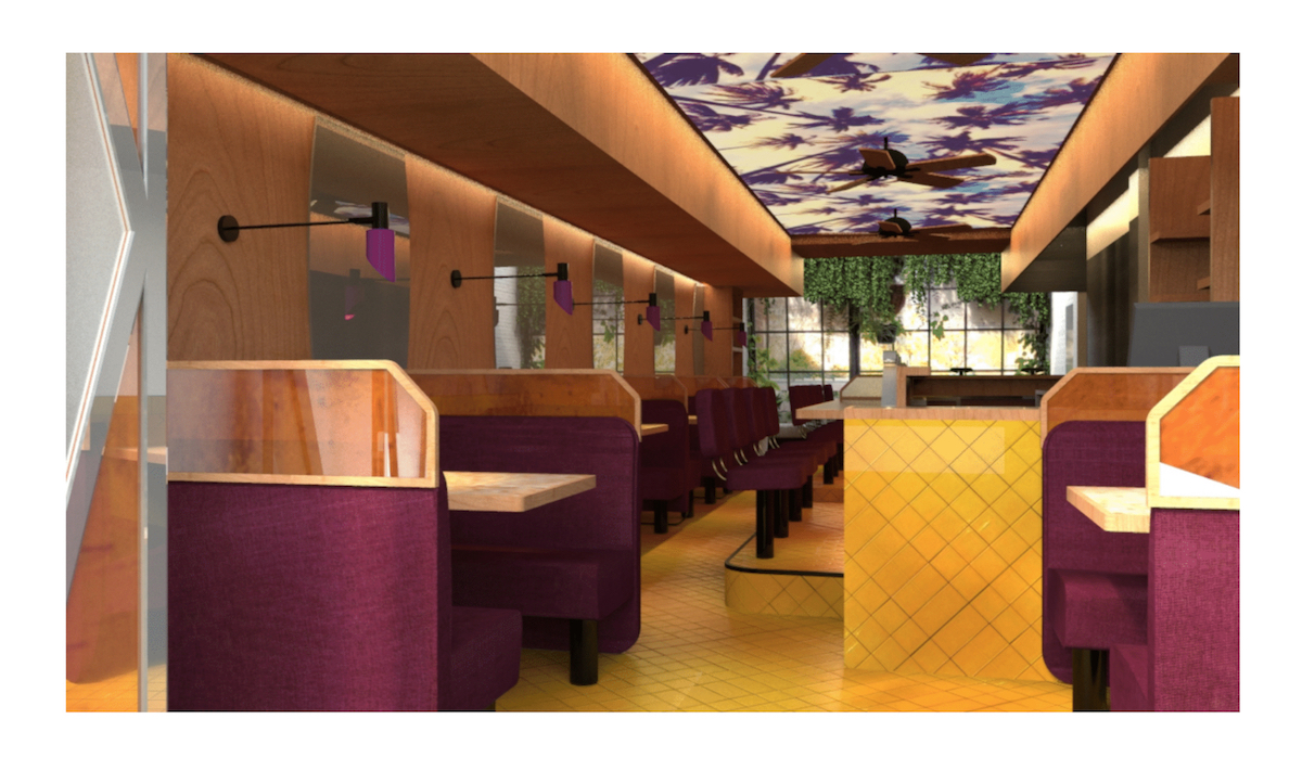 New restaurant Mo Diner CGI