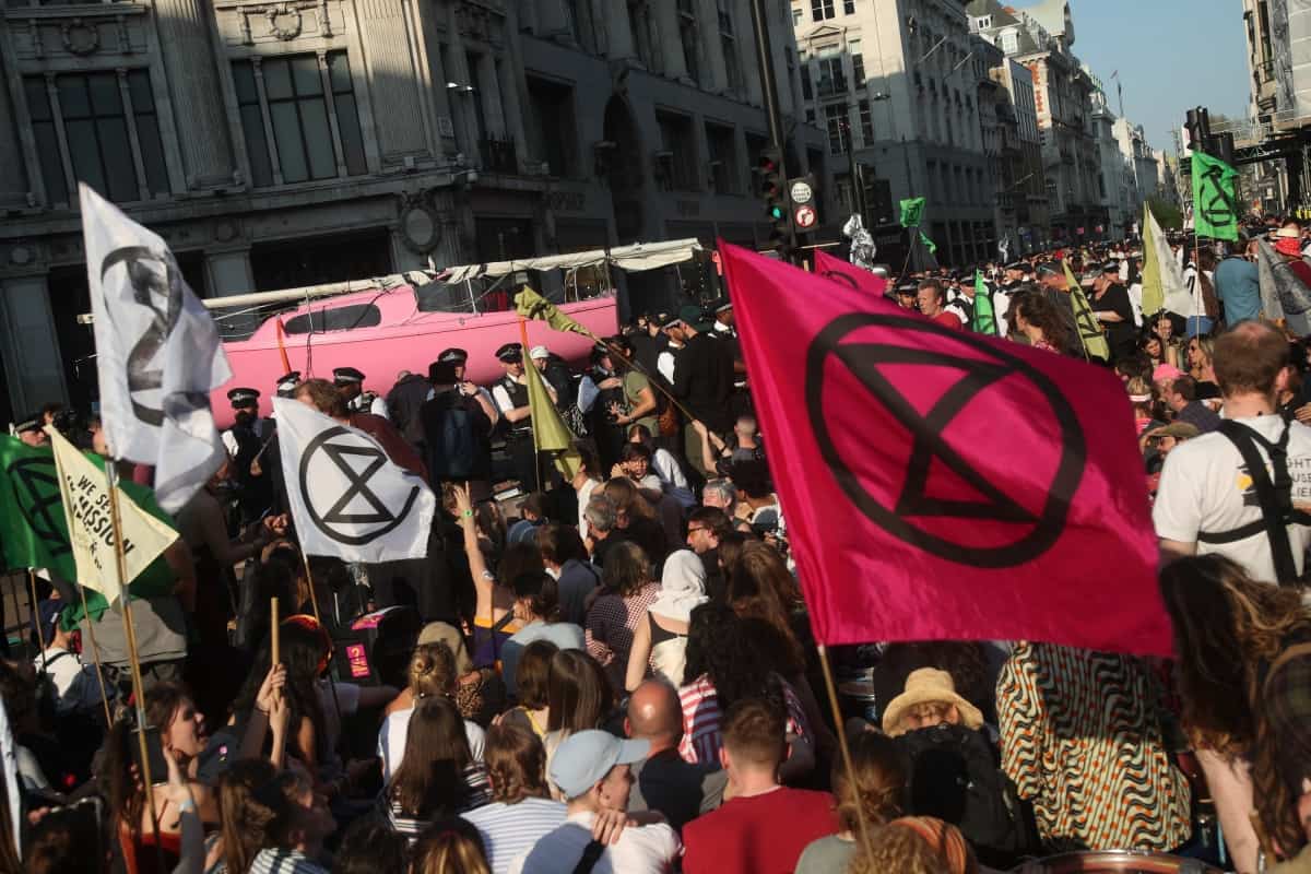In pictures: Extinction Rebellion designs to go on display at V&A