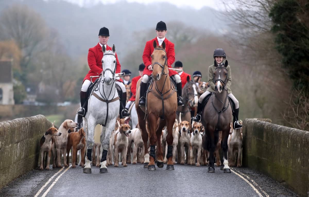 Hunt backs the hunt, saying the activity is “part of our heritage”