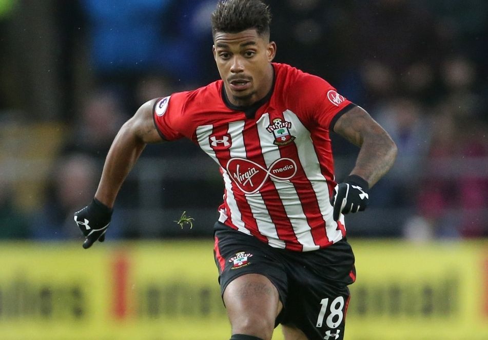 Southampton's Mario Lemina during the Premier League match at the Cardiff City Stadium, Cardiff.