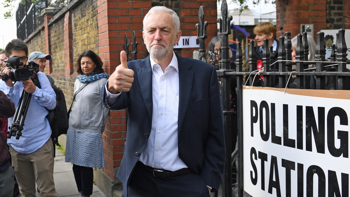 New poll puts Labour six points ahead of the pack after Corbyn backs People’s Vote