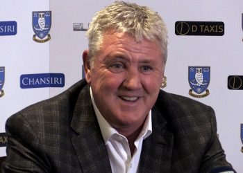 Screengrab taken from PA Video of New Sheffield Wednesday manager Steve Bruce during a press conference at Hillsborough Stadium, Sheffield.