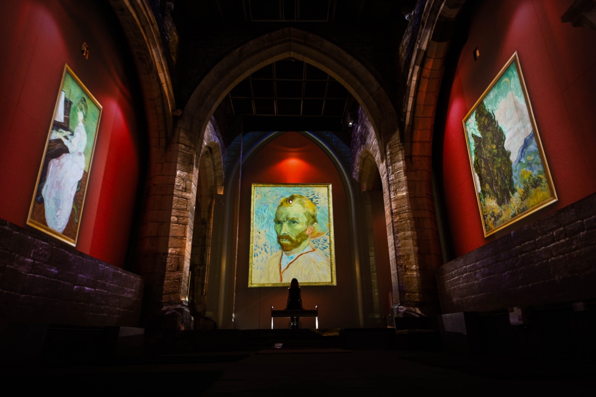Van Gogh’s paintings brought to life at cutting edge exhibition