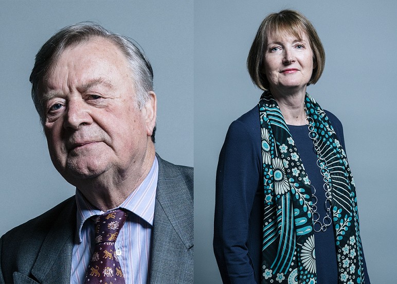Ken Clarke and Harriet Harman tipped to lead “emergency government”