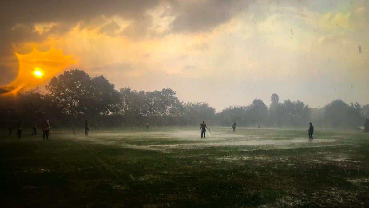 Cricketers play through torrential rain in 168-hour world record attempt