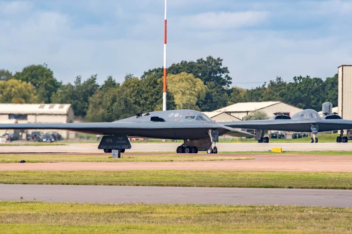 US fleet of the world’s most expensive and secretive planes spotted at UK RAF base