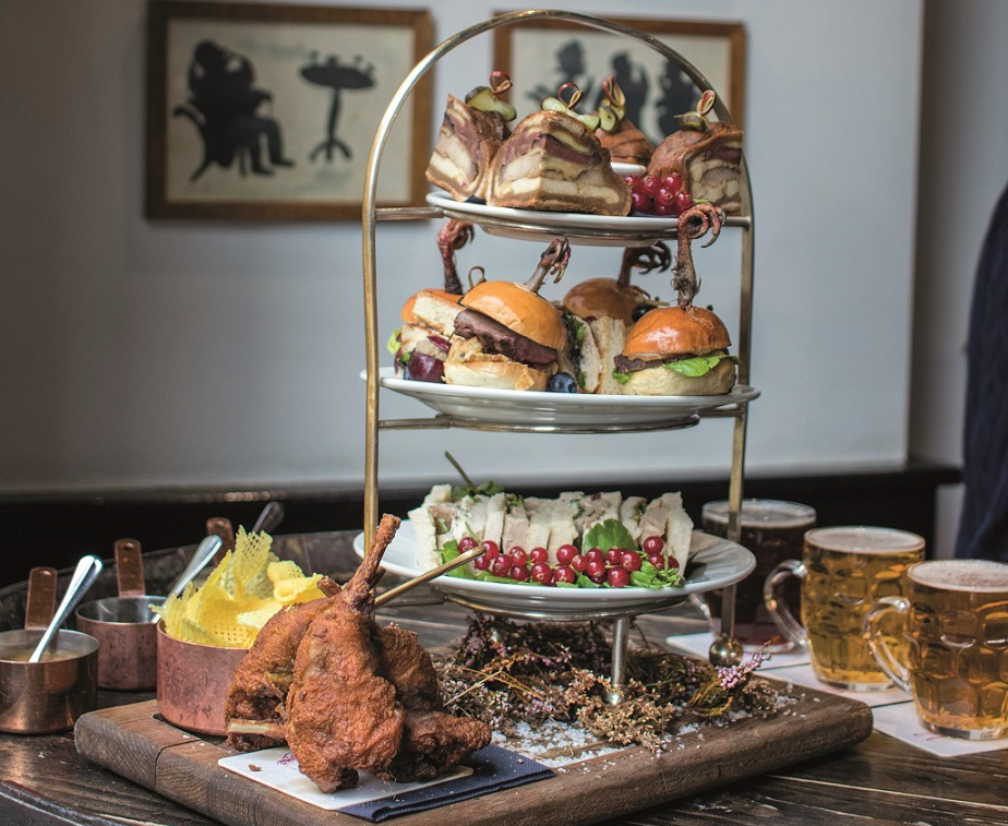 Barbican pub serves up ‘game afternoon tea’ to mark start of the season