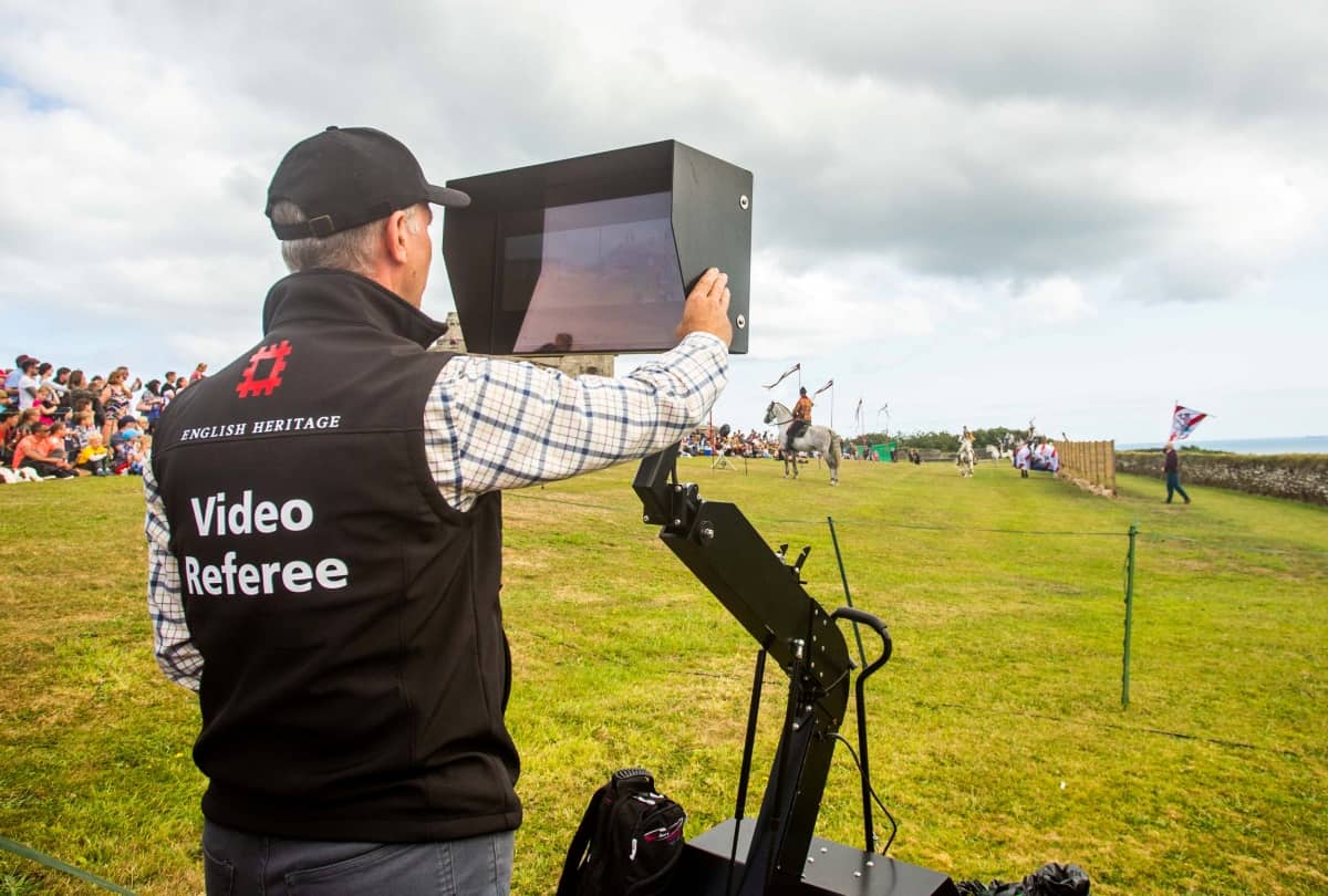 Ancient sport of jousting introduces VAR technology
