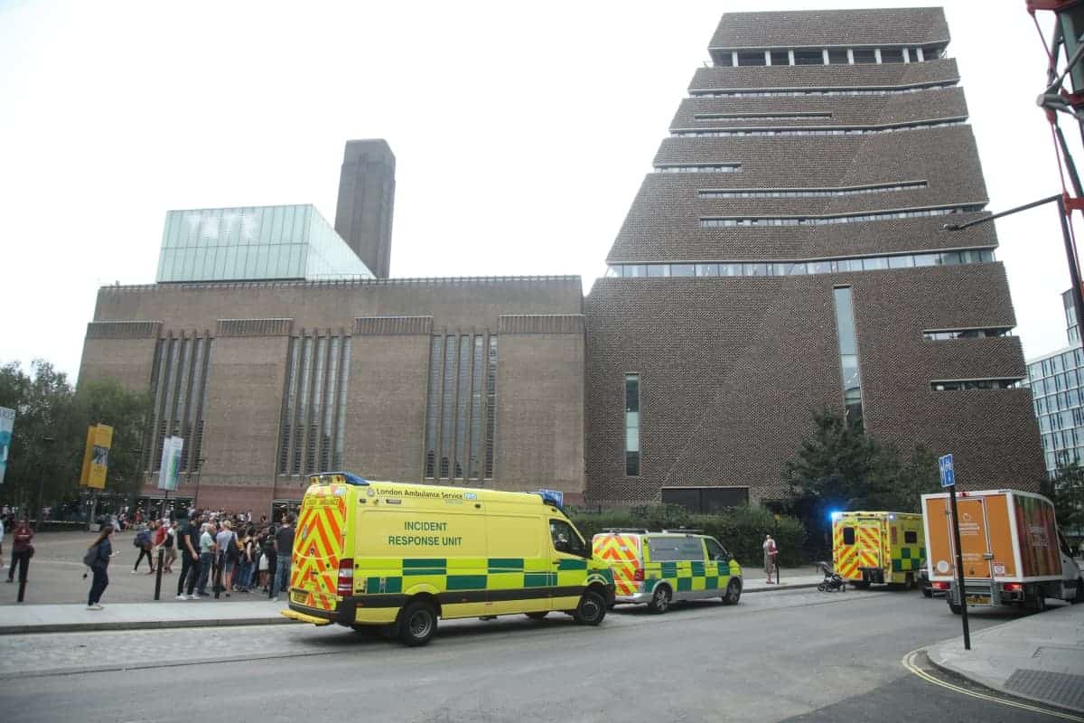 Teenager arrested after child, six, thrown from 10th floor at Tate Modern