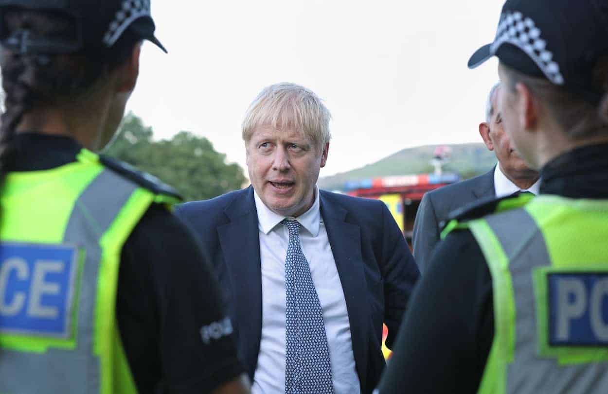 Boris wants to come down hard on crime with new stop and search powers