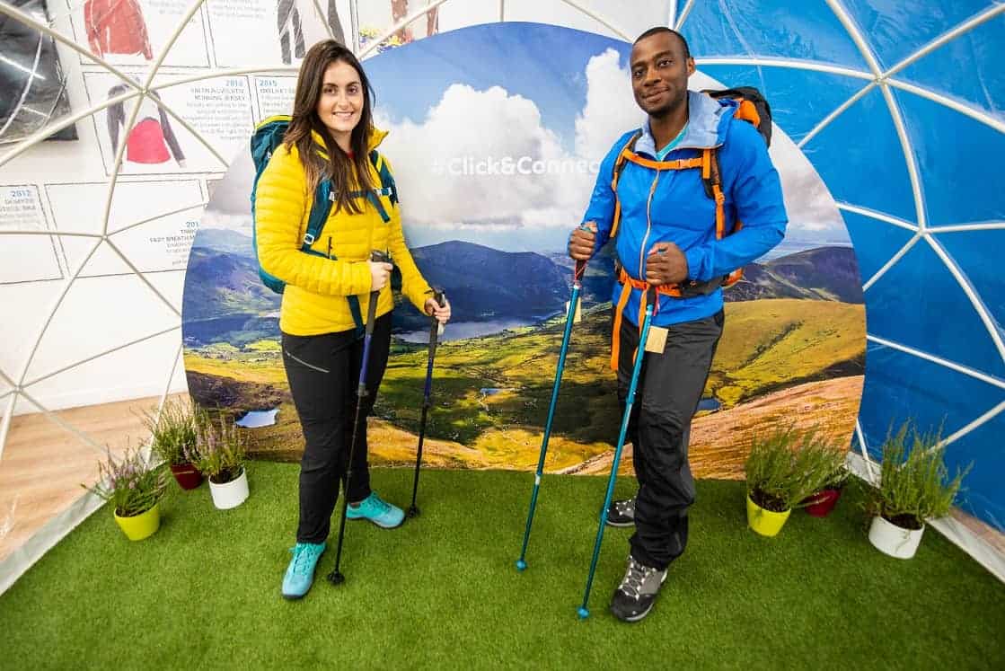 Sports store introduces ‘microclimate pod’ so hikers can try before they buy