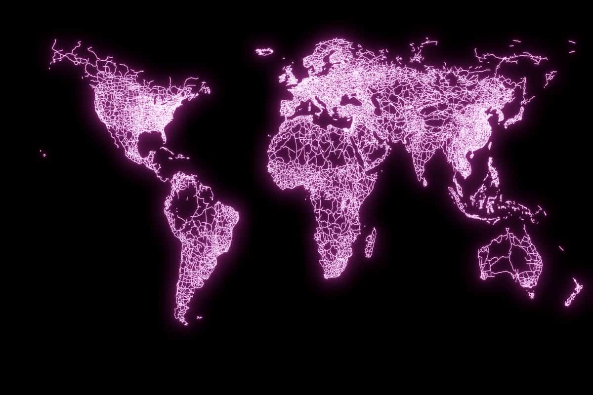 Maps show the world’s infrastructure in a different light