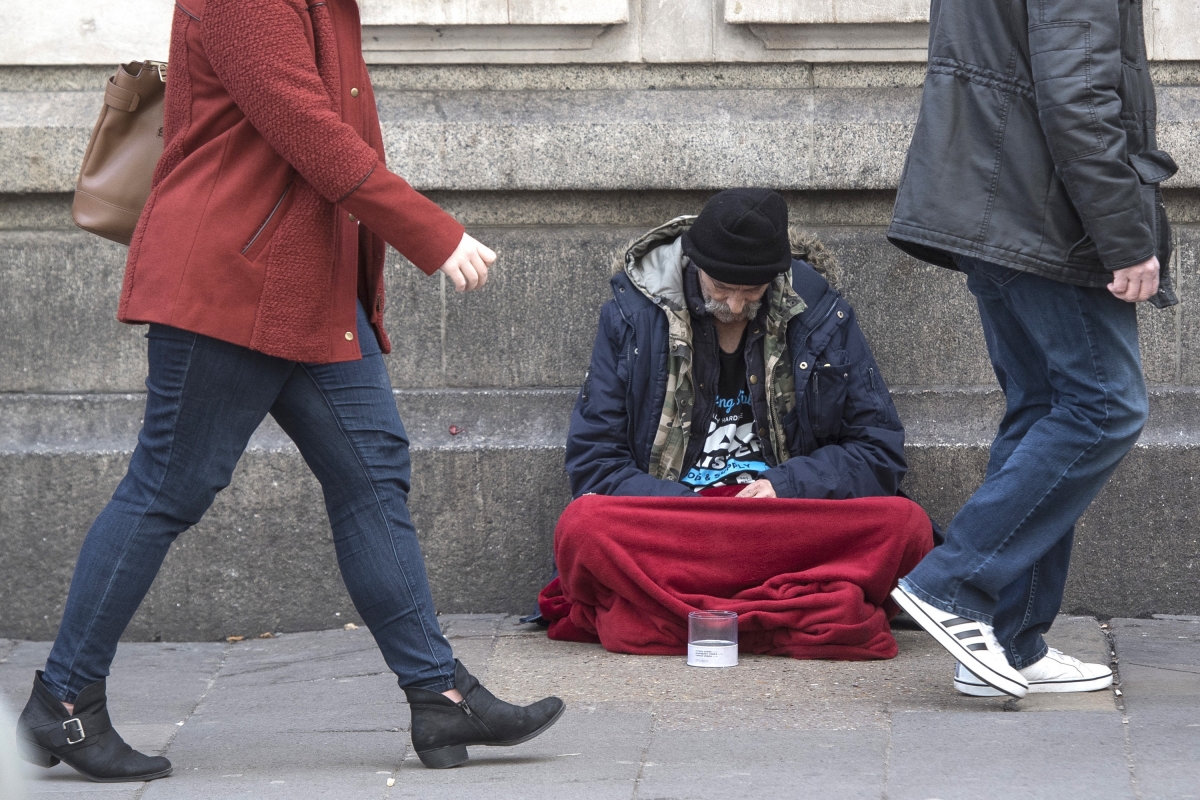 Number of rough sleepers in London hits record high