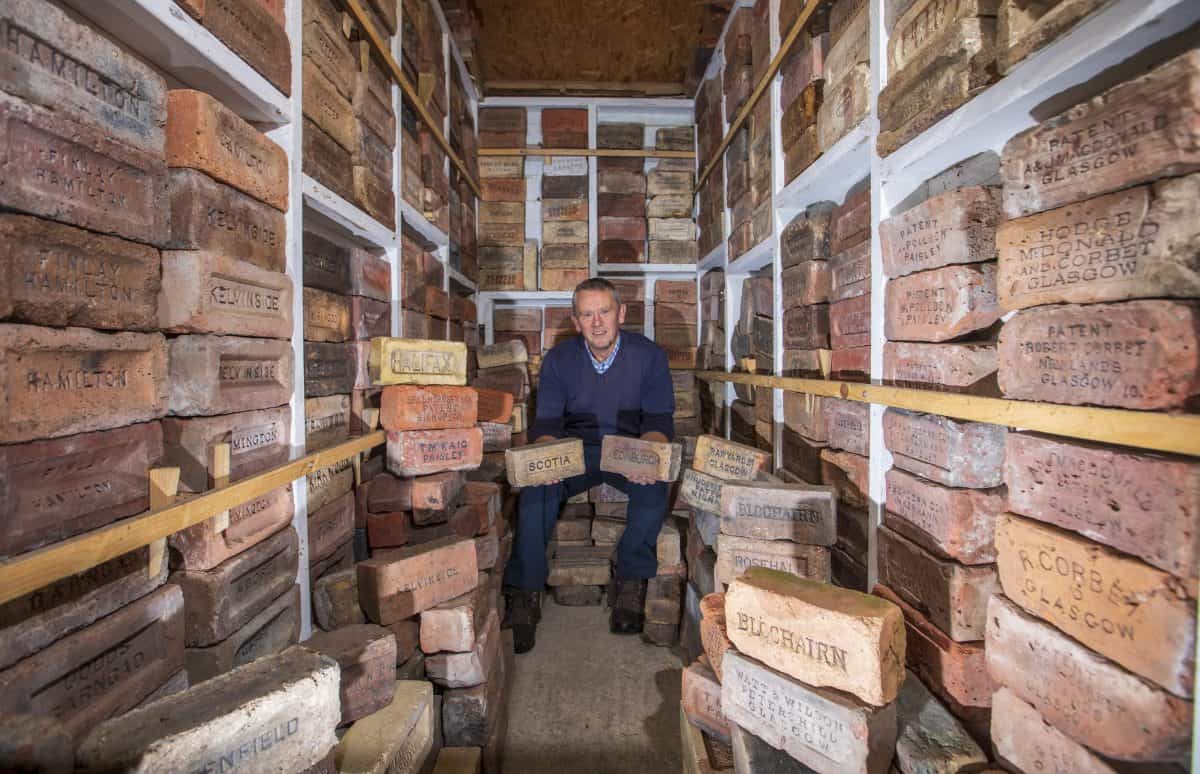 This collector isn’t a few bricks short of a load with an amazing collection he has amassed in his garden shed