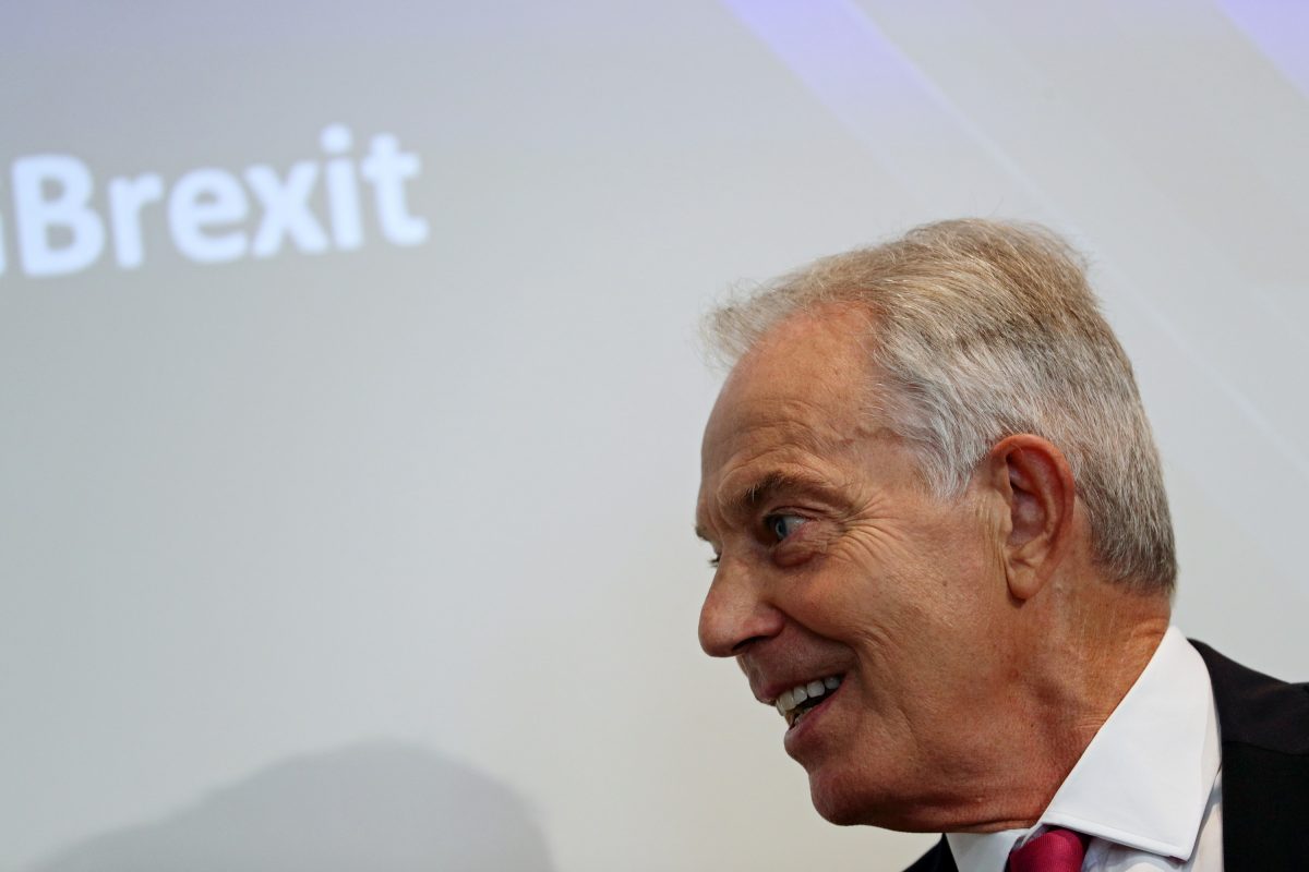 Blair would vote for Corbyn in general election to stop no-deal Brexit