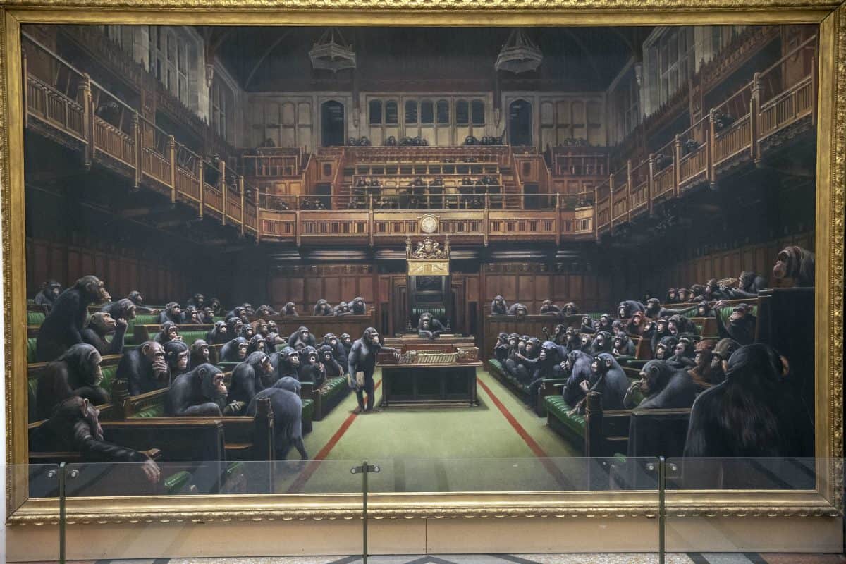 Banksy ’s Devolved Parliament