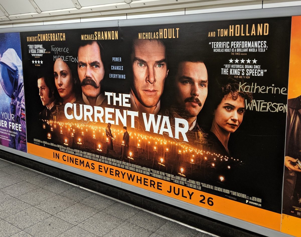 Feminist edits ‘The Current War’ poster after actresses’ names get omitted