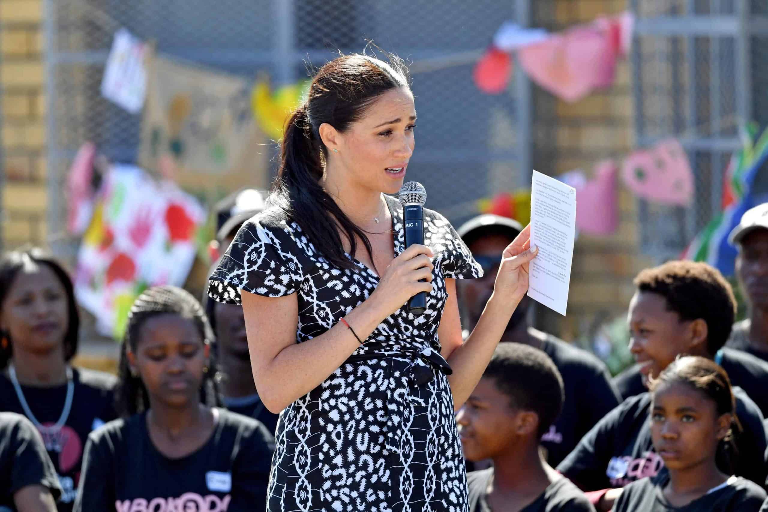 Watch Meghan speaks publicly about her mixed race heritage during South Africa tour
