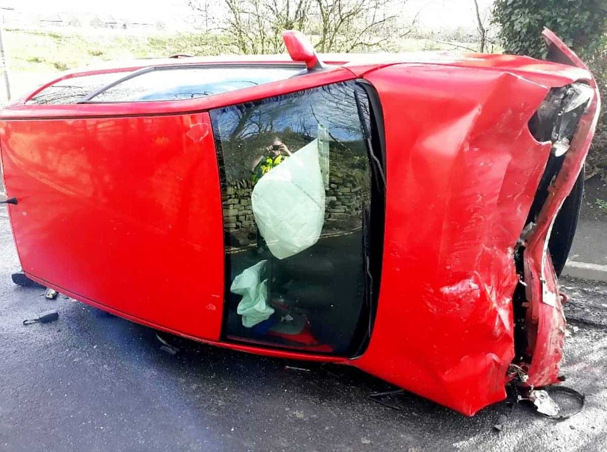 Drink driver’s trail of destruction after two crashes in one day – in 7.5 tonne road sweeper