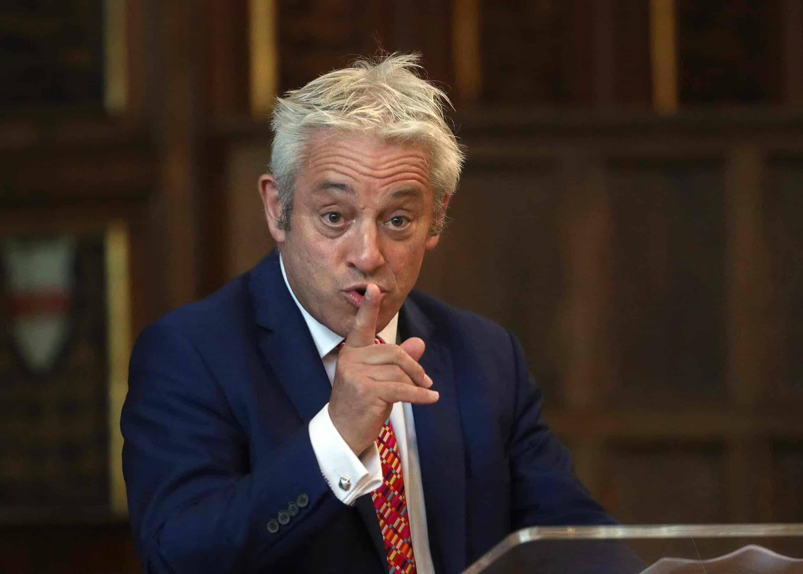 ‘Terrible example to set to the rest of society’ – Bercow warns Johnson against disobeying law over Brexit