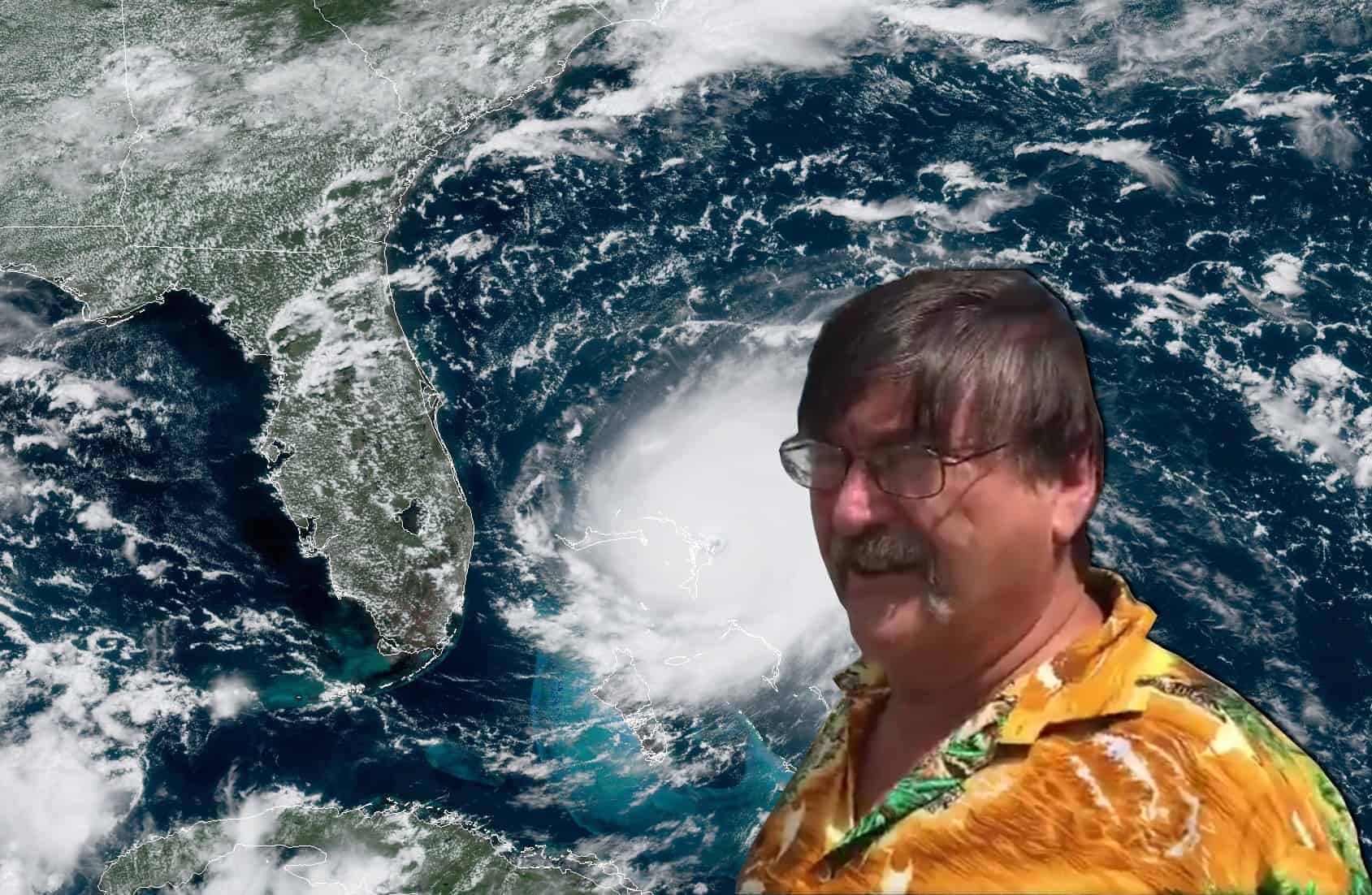 Florida man suggests throwing ice at hurricane