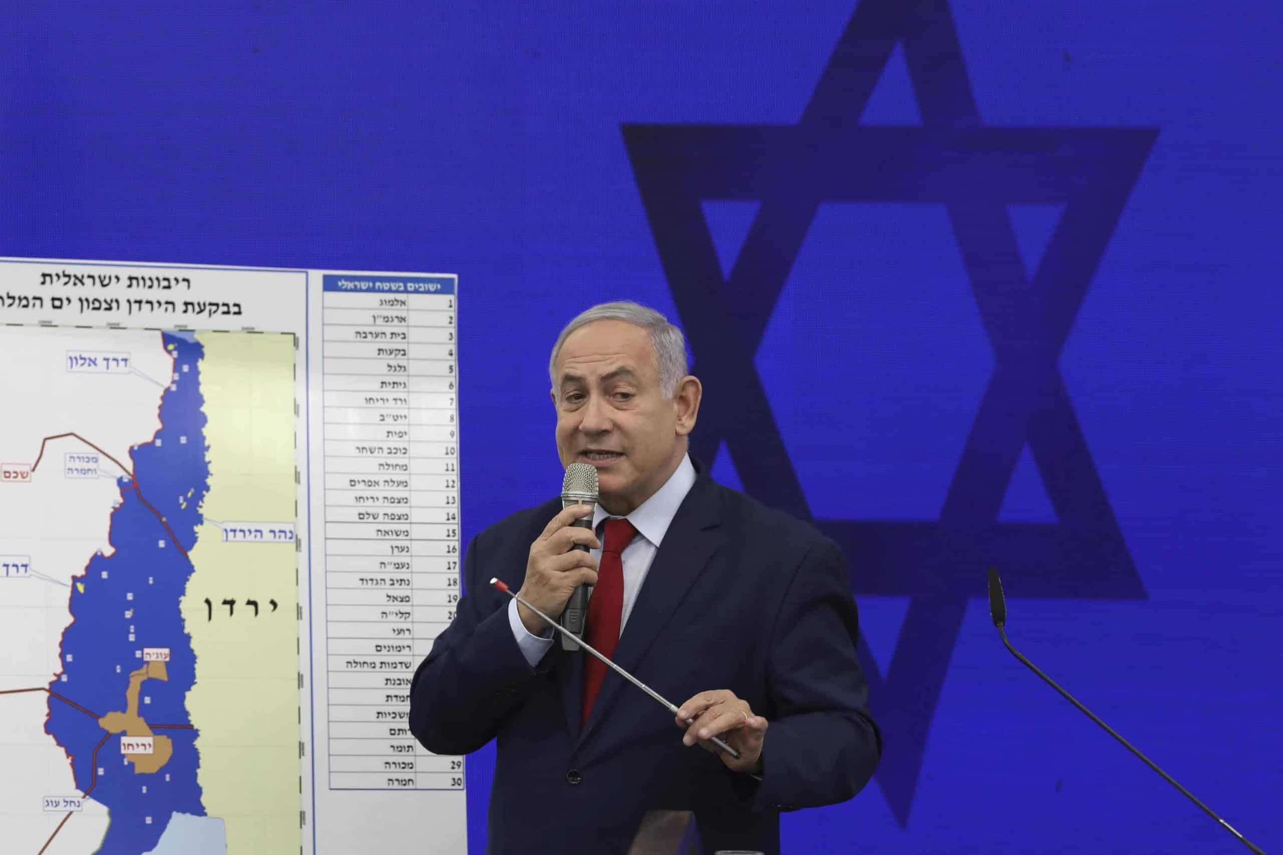 Israeli leader vows to annex West Bank settlement enclave