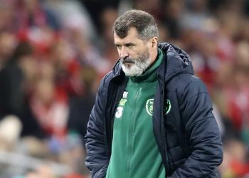 Republic of Ireland assistant manager Roy Keane during the UEFA Nations League Group B4 match at the Aviva Stadium, Dublin.