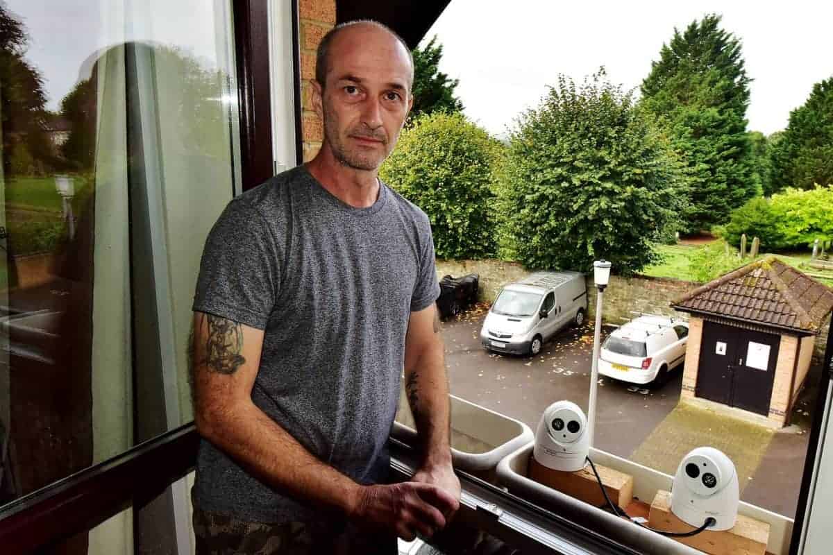 Dad who was nearly stabbed outside home installed CCTV – told to remove it due to data protection laws
