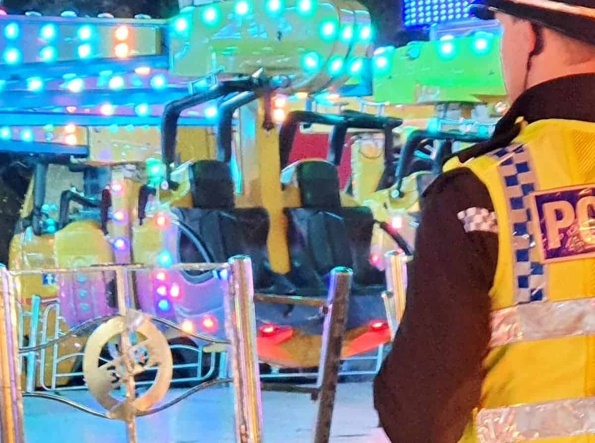 Woman has been seriously injured after falling from a fair ground ride