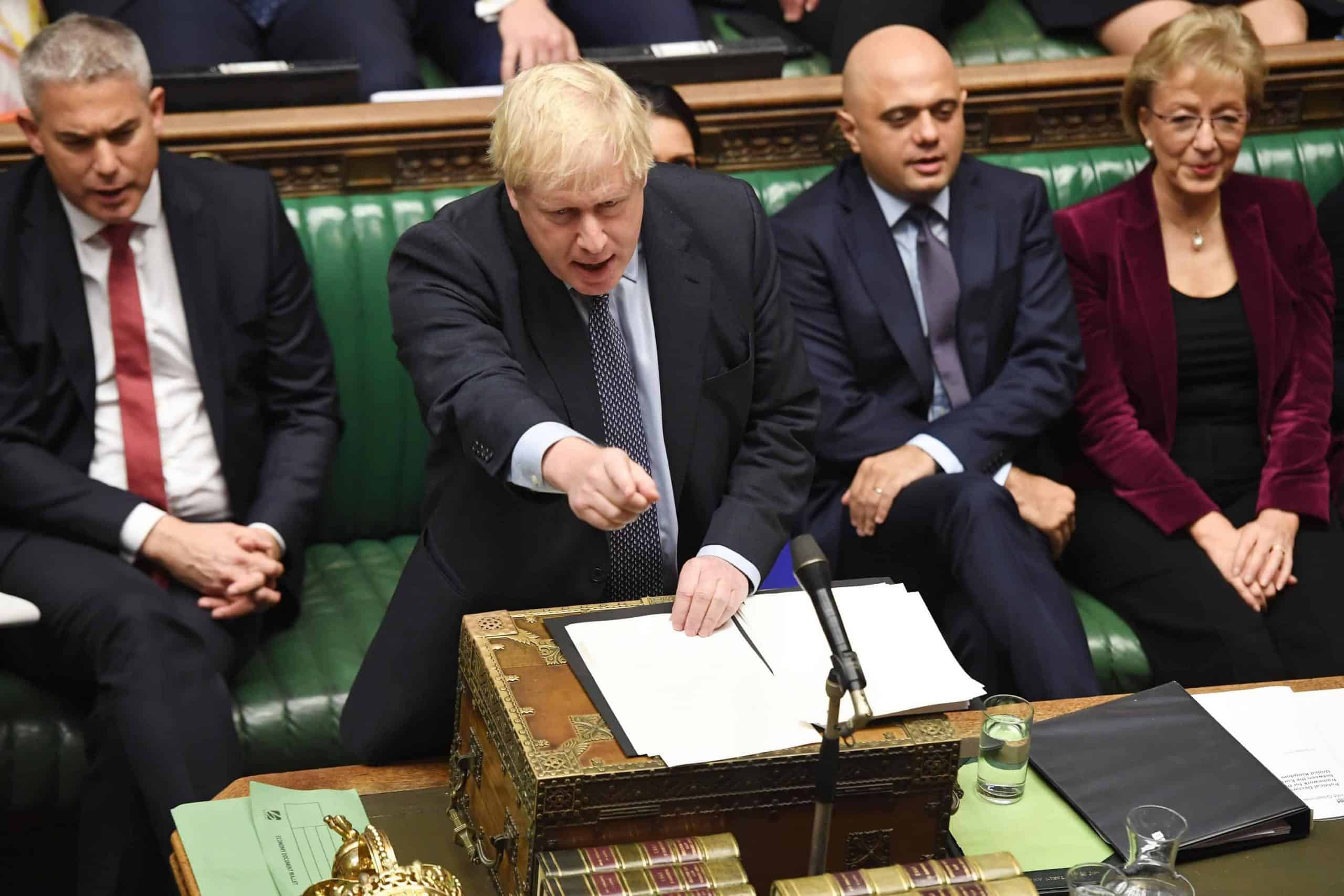 Boris Johnson puts Brexit plans on pause after Commons defeat Twitter reacts