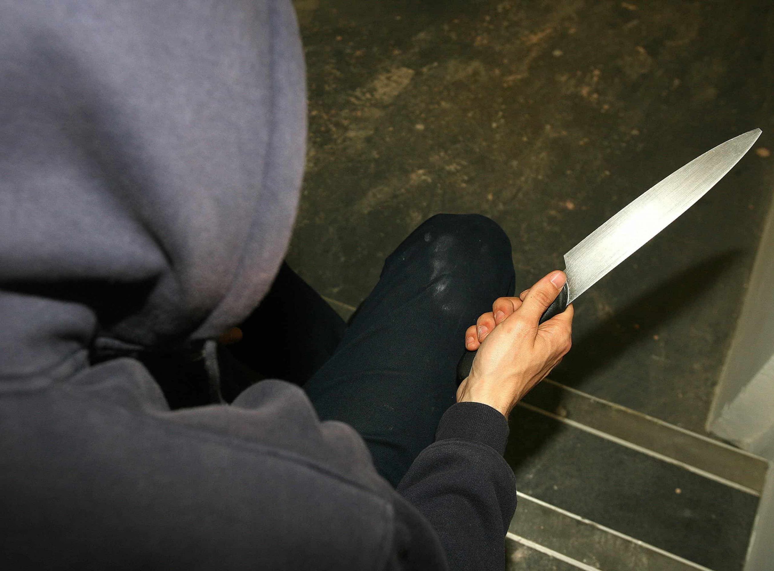 Number of first-time knife crime offenders rises 25% in five years