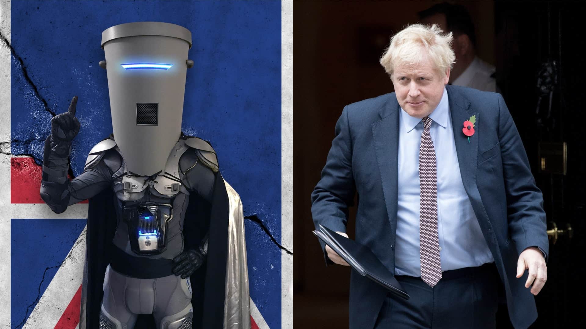 Lord Buckethead changes his name and announces plans to run against Boris in elections