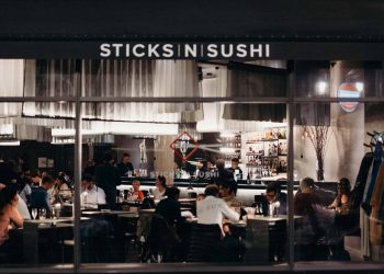 Sticks'n'Sushi Soho exterior | Photo: @toppedwith