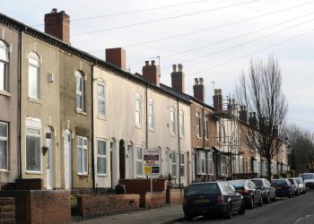 James Turner Street in Birmingham, where residents appeared in the controversial Channel 4 series Benefits Street (Joe Giddens/PA)