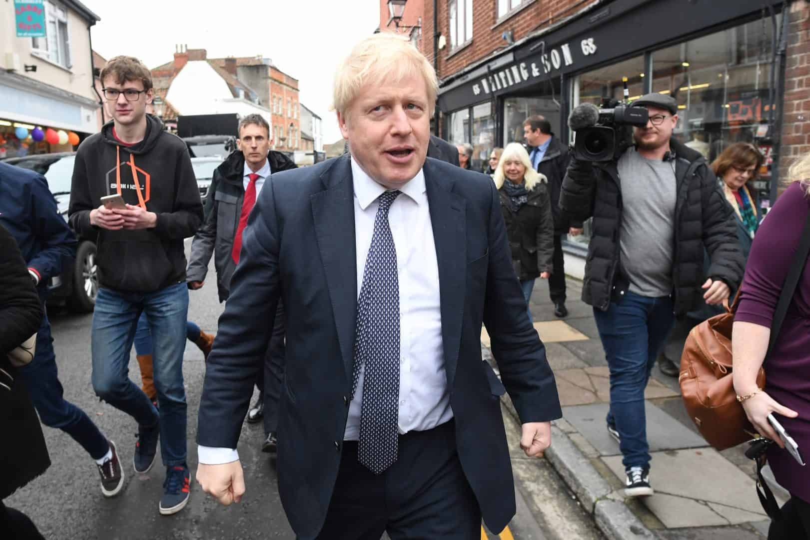 Johnson denies offering peerages to ‘buy off’ Brexit Party in candidates scandal