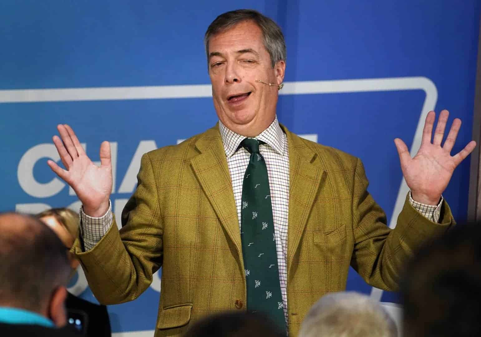 Nigel Farage pulls out of Brexit Party rally after resignations