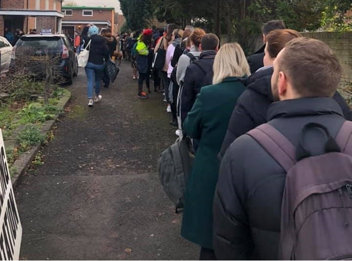 Reports of “huge queues” at polling stations as threat of low turnout gets quashed