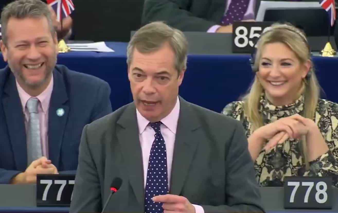 Flashback: To when Farage and the Brexit Party voted against plans to tackle Russian propaganda in European parliament