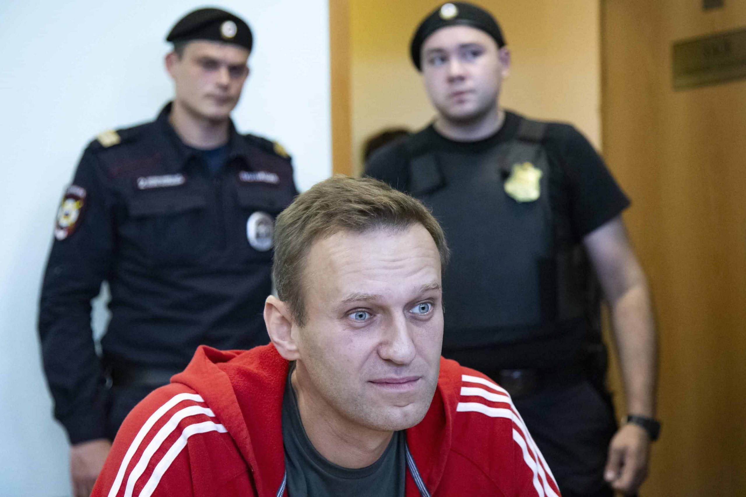 Russian opposition leader Alexei Navalny detained again by Moscow police