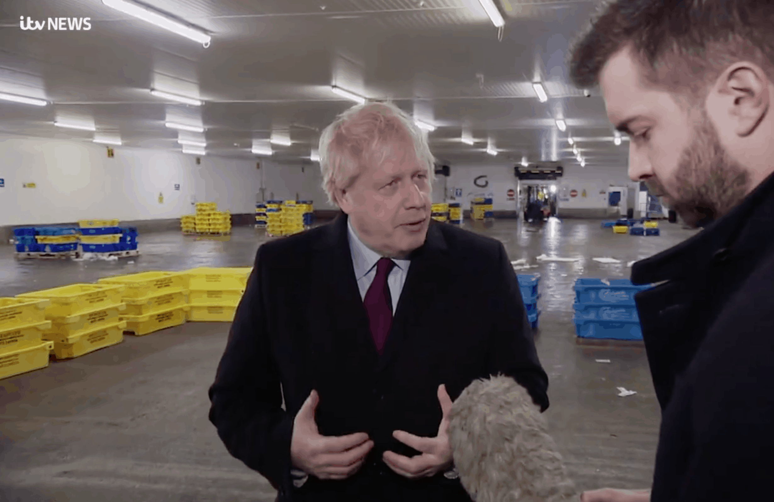 Boris Johnson snatches reporter’s phone after refusing to look at child asleep on hospital floor