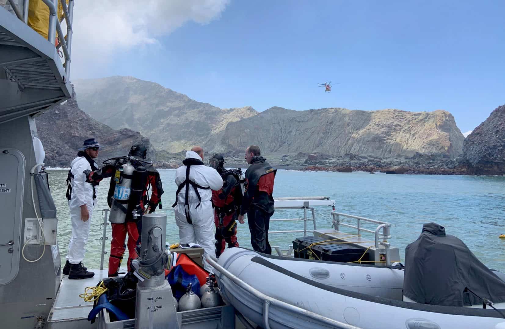 First New Zealand volcano victim named amid grim discoveries by divers