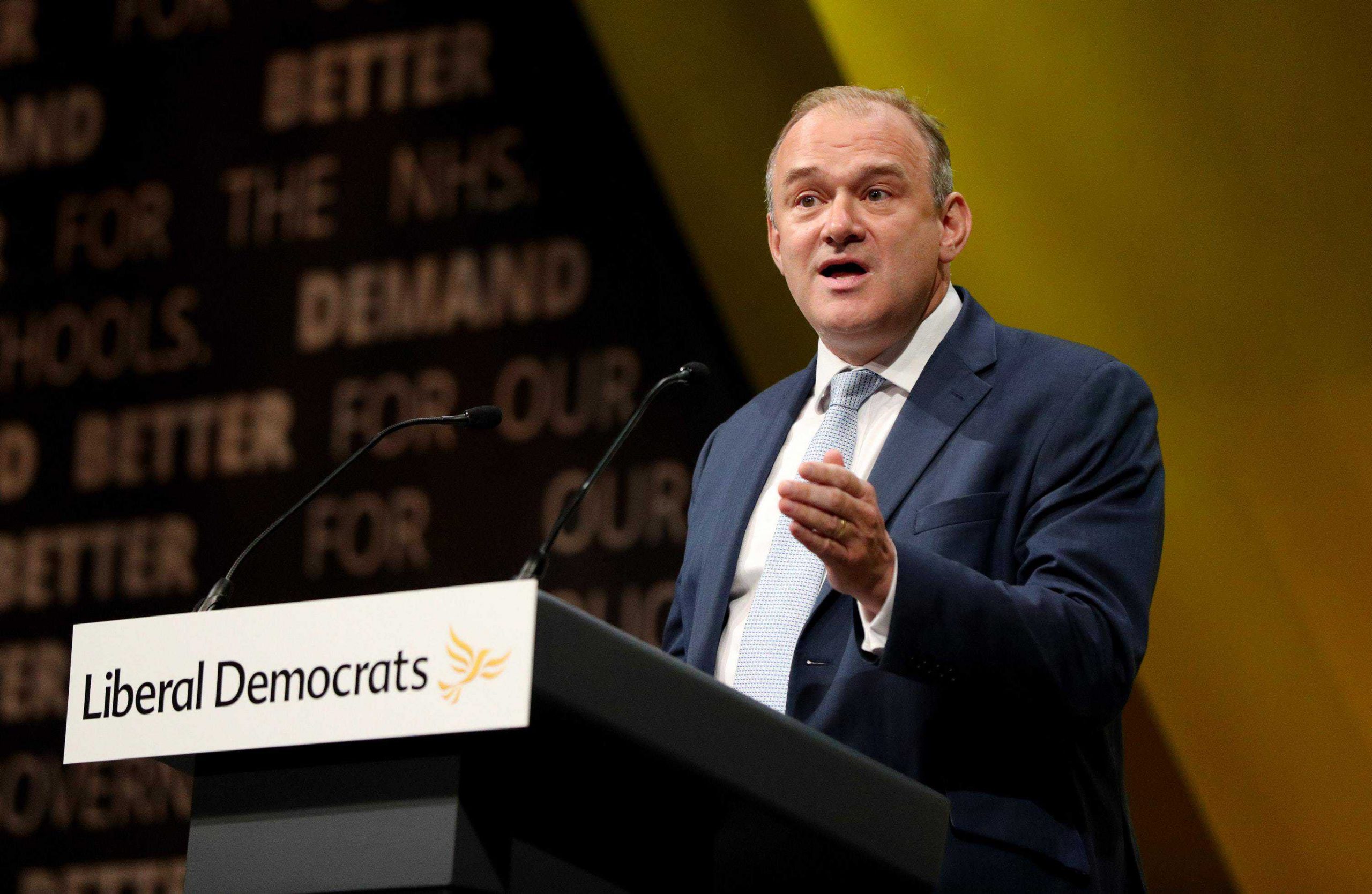 Boris Johnson would be most untrustworthy PM of all time – Sir Ed Davey