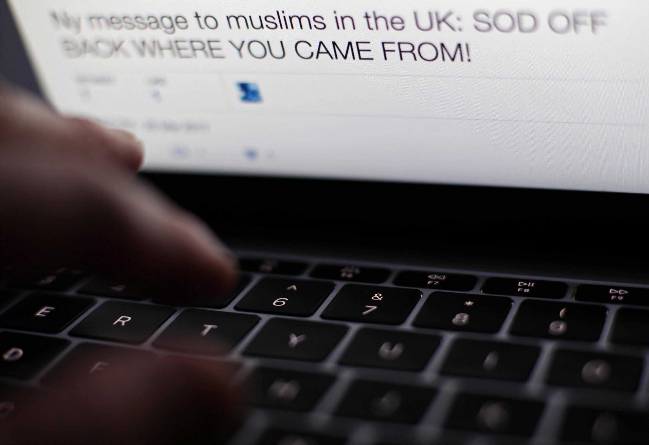 Charges in fewer than 1% of cases probed by UK’s first online hate crime unit