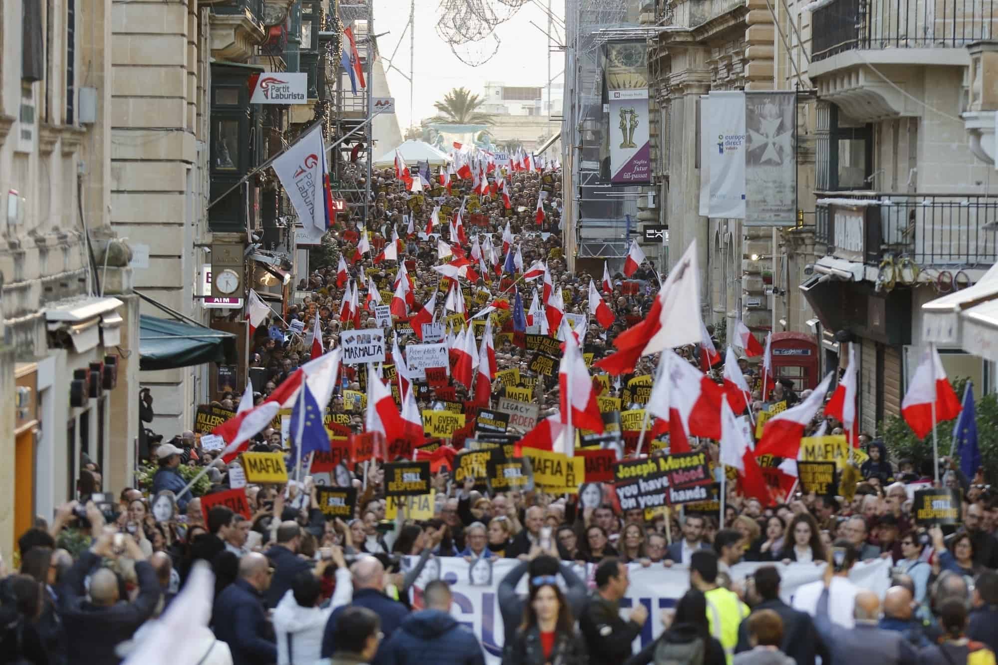 Maltese PM to resign amid protests over reporter’s death
