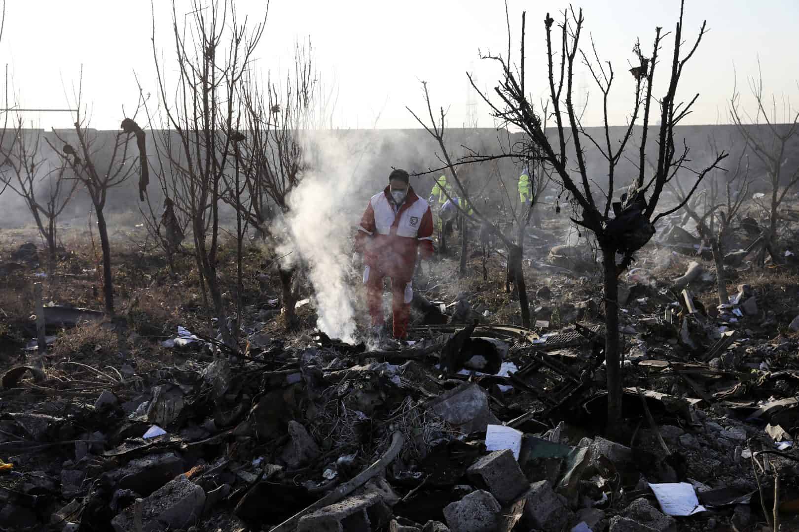 Plane crash which killed 176, including three Brits, caused by fire, Iran says