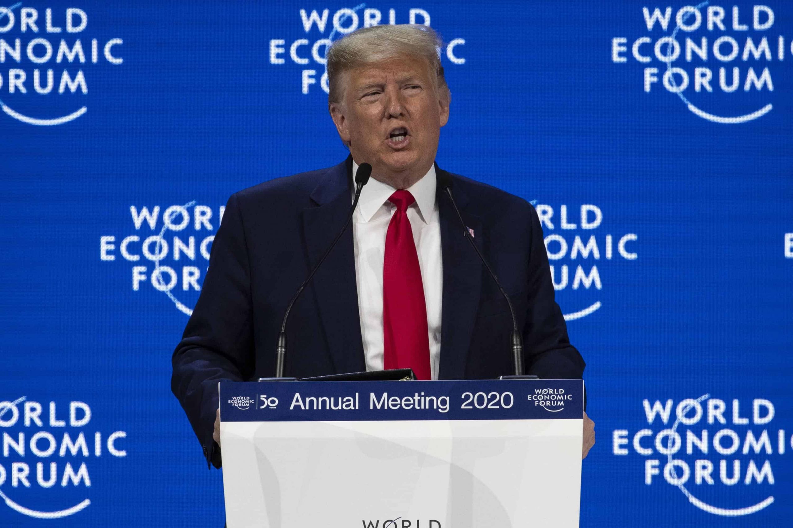 Economist Joseph Stiglitz hits out at Trump’s Davos speech