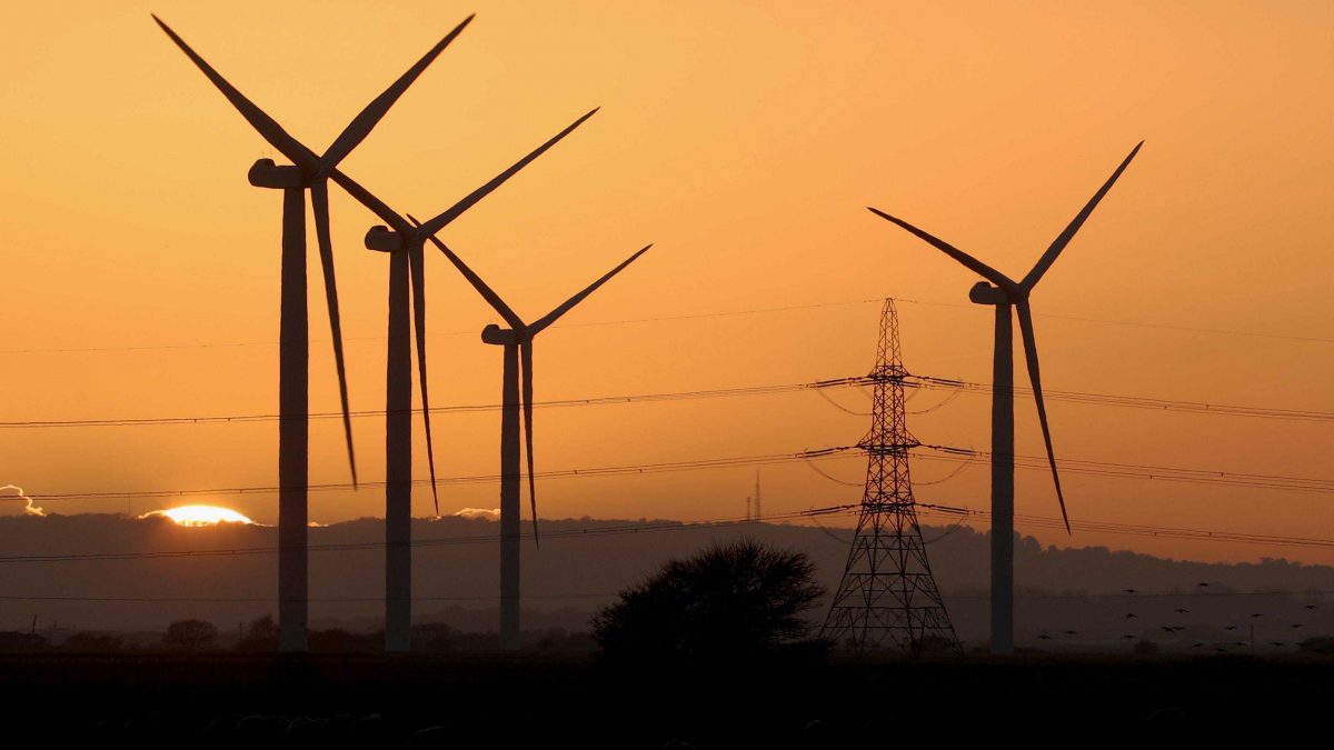 windmills renewable power