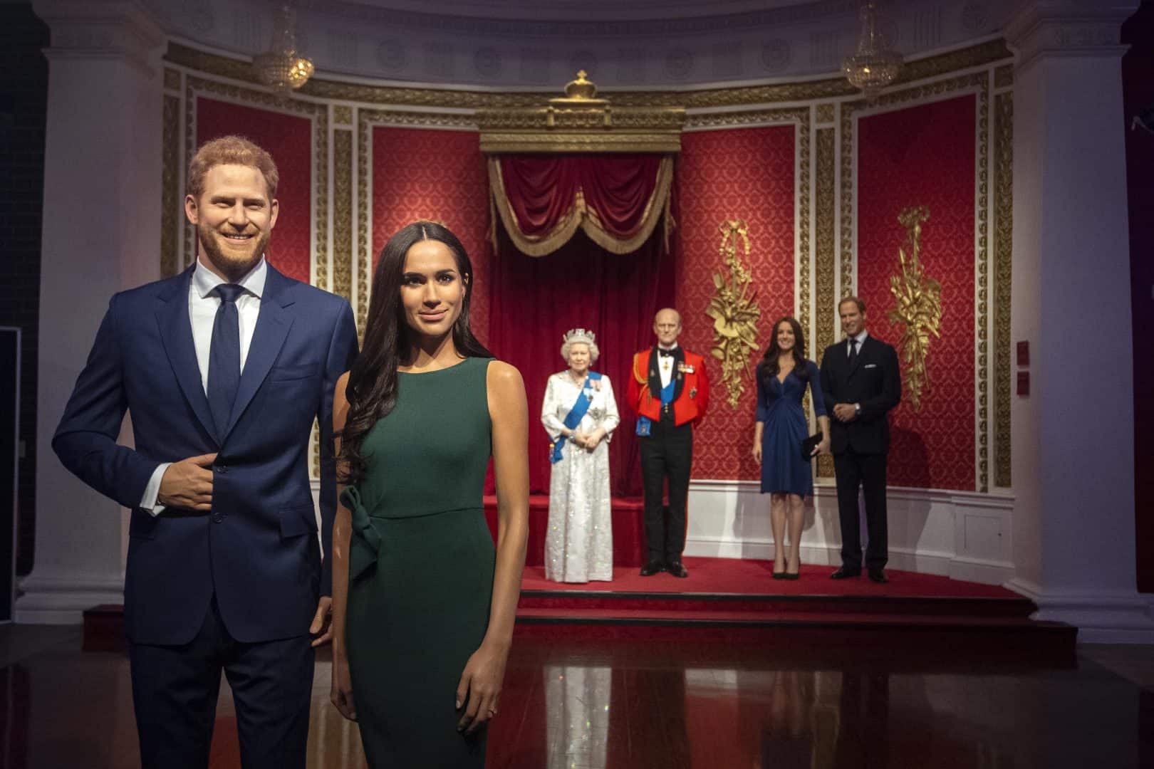 Madame Tussauds separates Harry and Meghan from rest of royal family